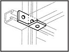 Buy Online - Offset Channel Support Bracket - L/H - 3 Holes