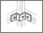 Buy Online - Offset (Stepped) 90 Deg Bracket - 3 Holes