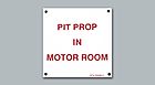Buy Online - Pit Prop in Motor Room