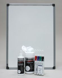 Presentation Dry Wipe Whiteboard and Accessories