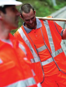 Railway Specification High Visibility Orange Waistcoat