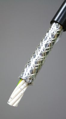 Round PVC 6 Core Overall Screened Travelling Cable