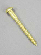 Buy Online - Roundhead Slotted Brass Screw
