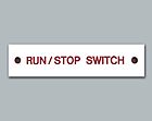 Buy Online - Run/Stop Switch