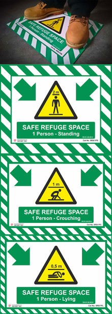 Safe Refuge Space Plates