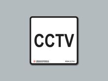 Self Adhesive Label Marked CCTV