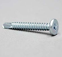 Self drilling and self tapping screws