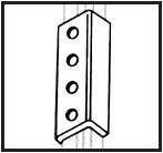 Shallow Channel Coupling - 4 Holes