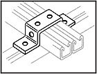 Buy Online - Side To Side Channel Bracket - 6 Holes