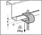 Buy Online - Single Heavy Duty Beam Clamp With Hook Bolt