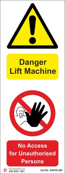 Slimline Lift Machine Notice