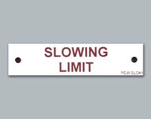 Slowing Limit (red)