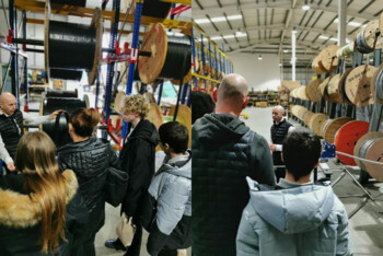 Student Visit at PEW