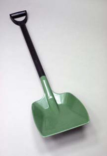 Super Lightweight Two Part Plastic Shovel