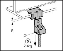 Threaded Rod (Studding) Beam Clip