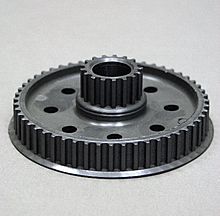 Toothed Reduction Pulley Wheel No Key Slot