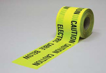 Underground Electrical Caution Tape - 150mm x 500m