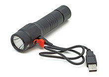 USB Rechargeable LED Flashlight Torch HV/FL9R