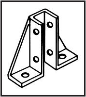 Vertical Footing For CS41, CSBB21