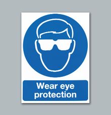 Wear eye protection