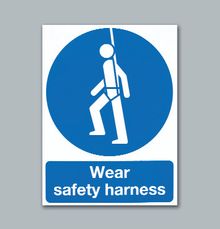 Wear safety harness