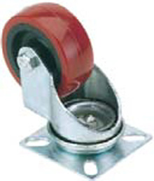 Wheeled Swivel Plate Castors