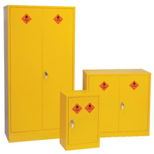 Yellow Hazardous Storage Safety Cabinets